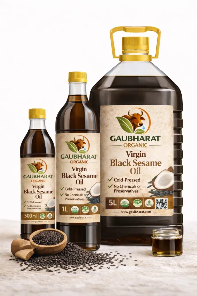 [કાળા તલનું તેલ] Black Sesame Oil